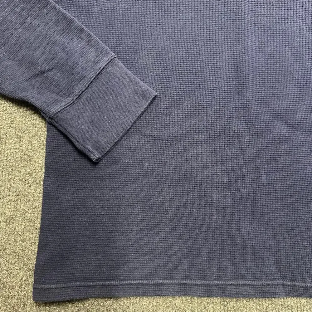 Polo Ralph Lauren Men’s Waffle-Knit Thermal Long Sleeve Crewneck Shirt Preppy L